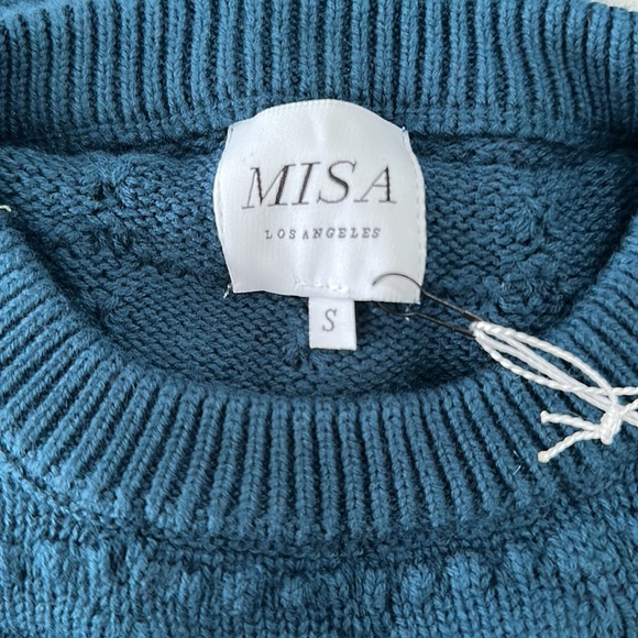 MISA Vayda Sweater in Teal - Picture 7 of 7